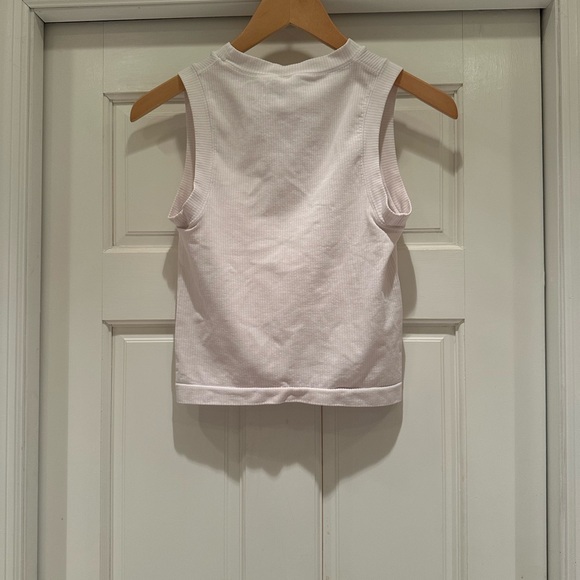 Athleta Womens Off White Tank Top - Picture 2 of 3
